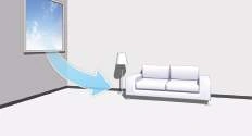 LG전자 바닥상치형 실내기 제품 사진 및 도해 1